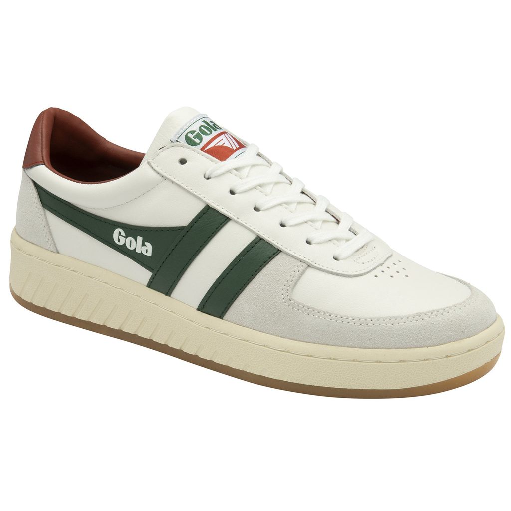 Gola Classics Grandslam Classic Sneakers Bílé CZ | UZEB-20875