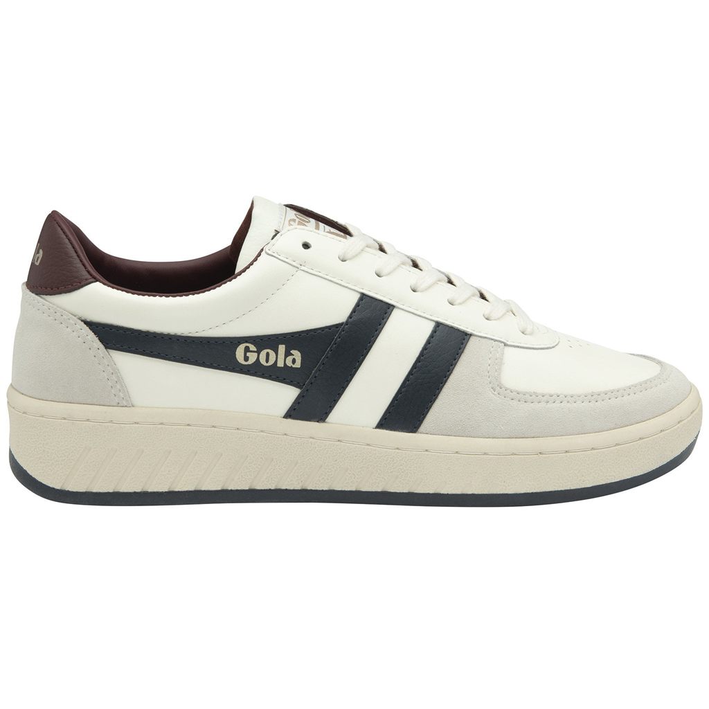 Gola Classics Grandslam Classic Sneakers Bílé Tmavě Blankyt Vínové CZ | WLHX-74023