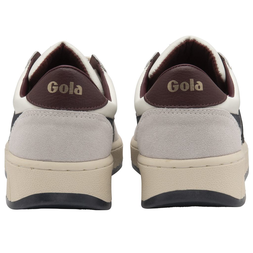 Gola Classics Grandslam Classic Sneakers Bílé Tmavě Blankyt Vínové CZ | WLHX-74023
