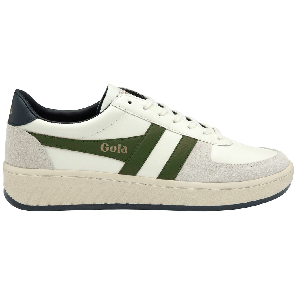 Gola Classics Grandslam Classic Sneakers Bílé Tmavě Zelene Tmavě Blankyt CZ | GOVH-70465