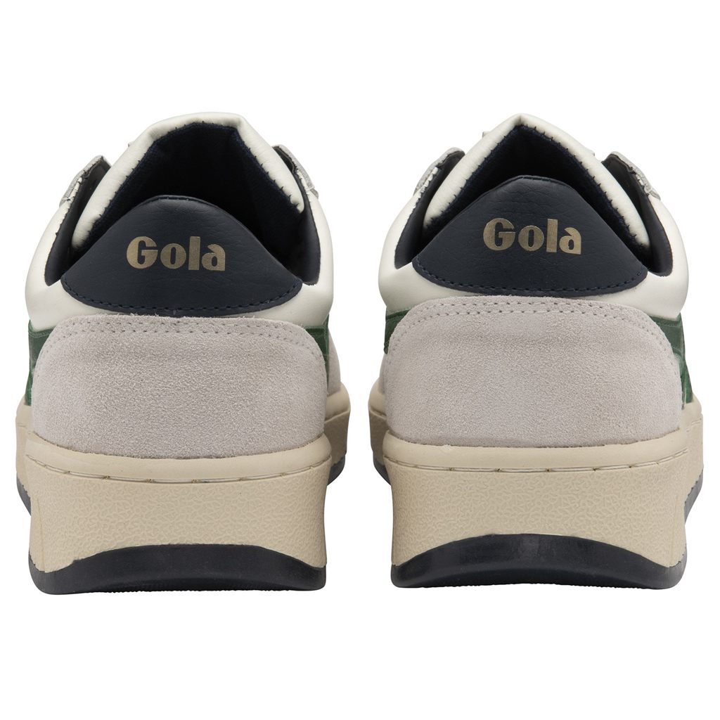 Gola Classics Grandslam Classic Sneakers Bílé Tmavě Zelene Tmavě Blankyt CZ | GOVH-70465