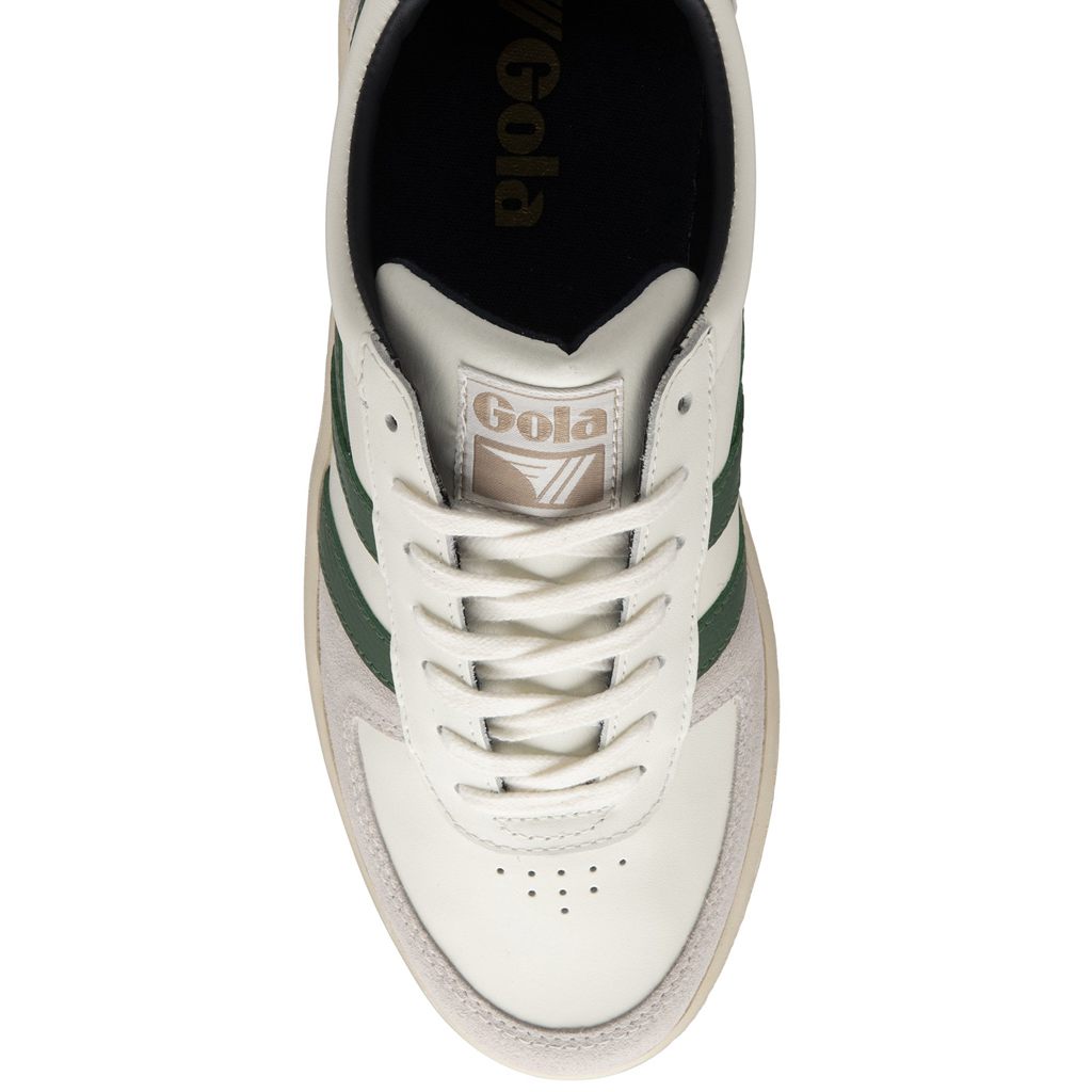 Gola Classics Grandslam Classic Sneakers Bílé Tmavě Zelene Tmavě Blankyt CZ | GOVH-70465