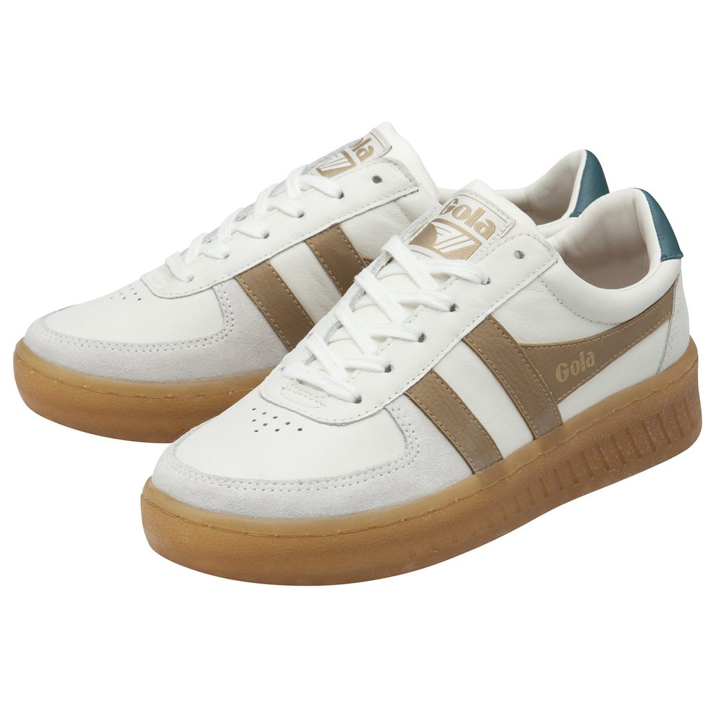 Gola Classics Grandslam Elite Sneakers Bílé Světle CZ | KCXI-70386