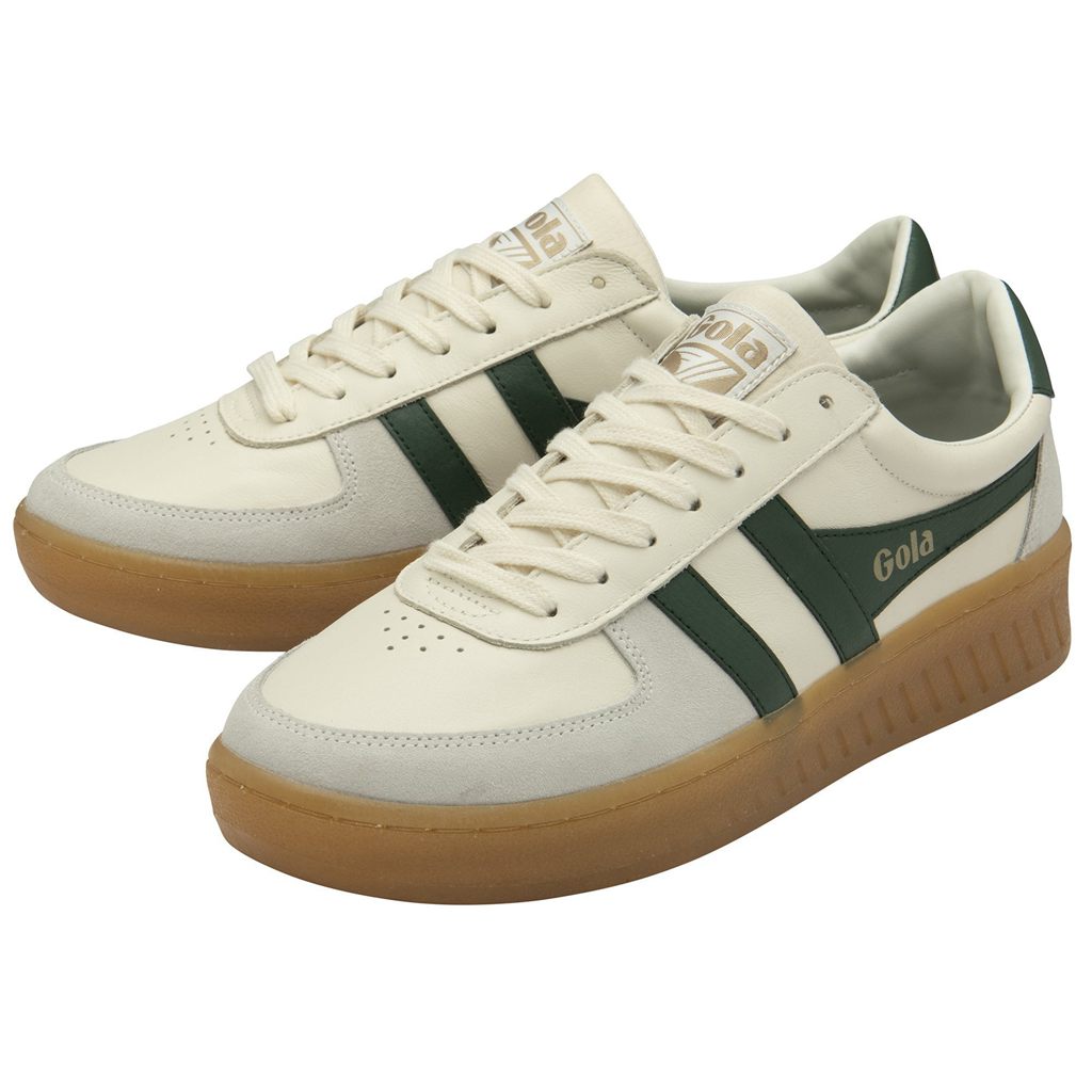 Gola Classics Grandslam Elite Sneakers Bílé CZ | QAFE-79326