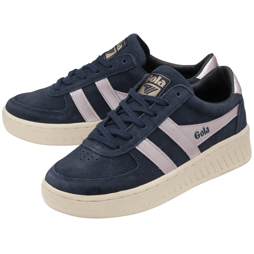 Gola Classics Grandslam Flame Sneakers Tmavě Blankyt Růžové CZ | JHIC-23046
