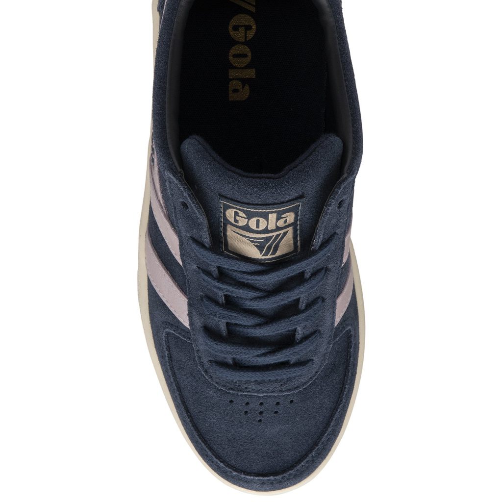 Gola Classics Grandslam Flame Sneakers Tmavě Blankyt Růžové CZ | JHIC-23046