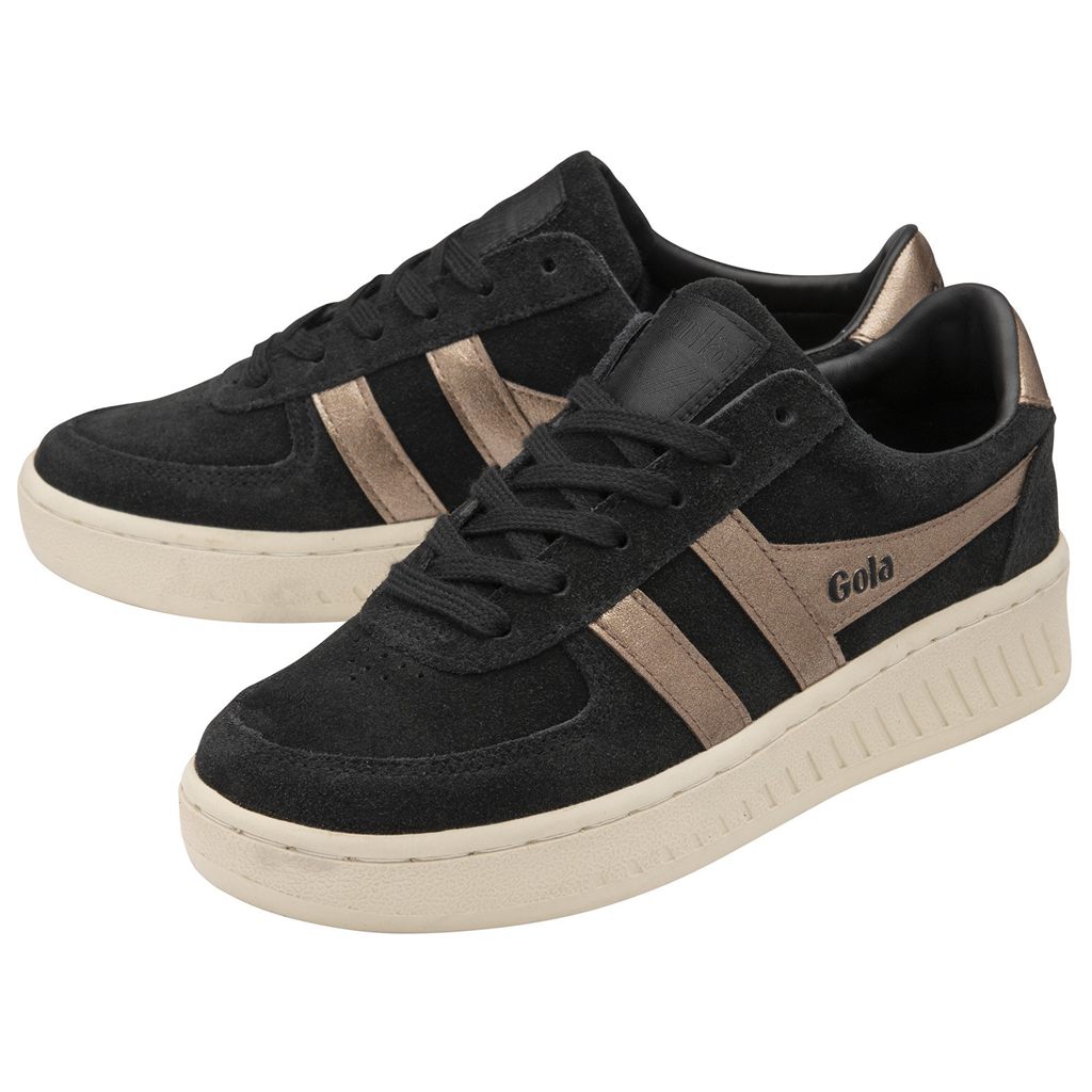 Gola Classics Grandslam Flame Sneakers Černé Měď CZ | HZPM-63401