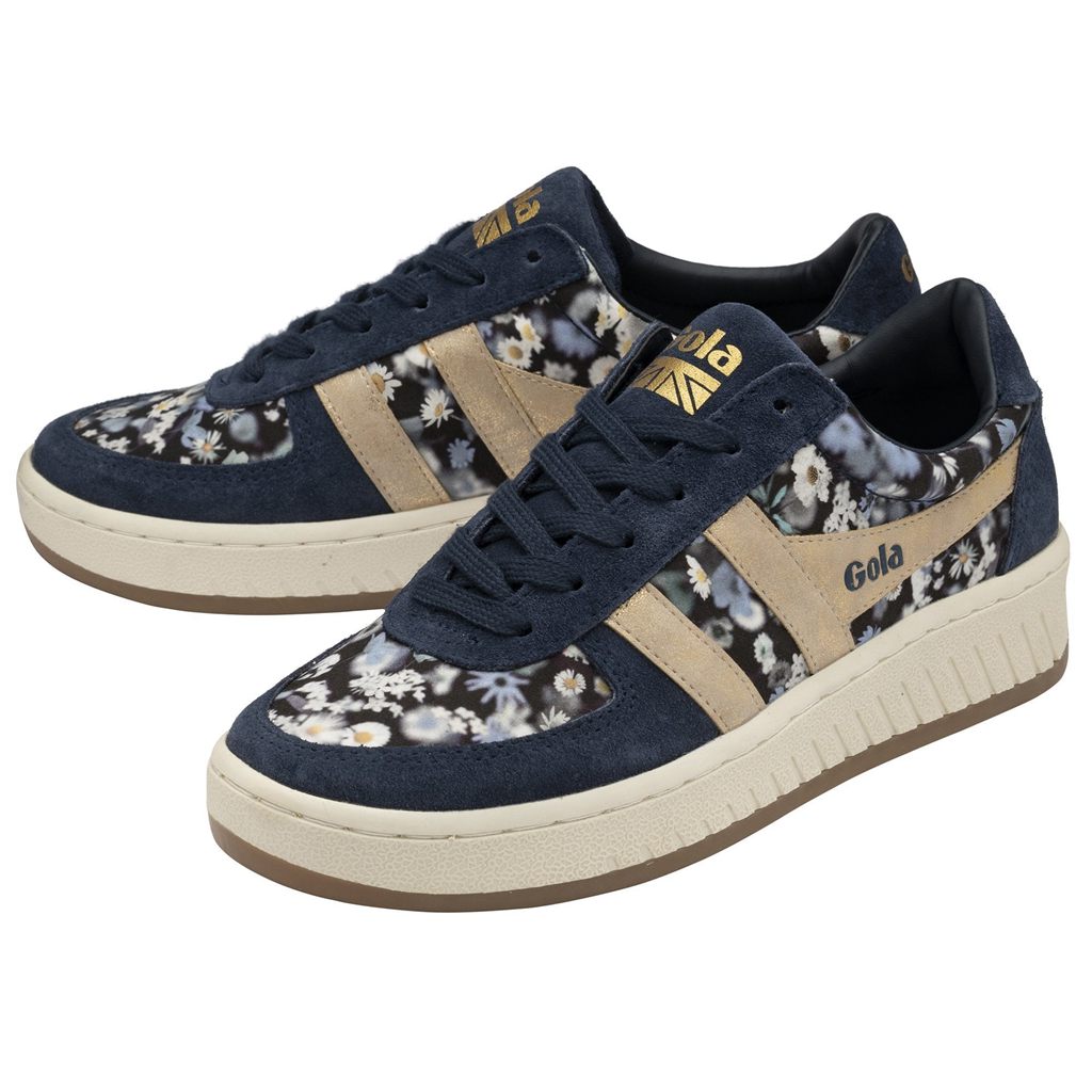 Gola Classics Grandslam LBTY BR Sneakers Tmavě Blankyt Zlaté CZ | PMNL-92638