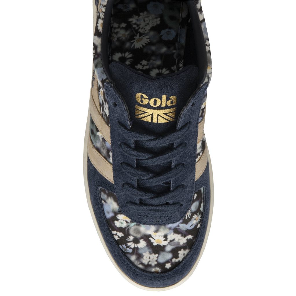 Gola Classics Grandslam LBTY BR Sneakers Tmavě Blankyt Zlaté CZ | PMNL-92638