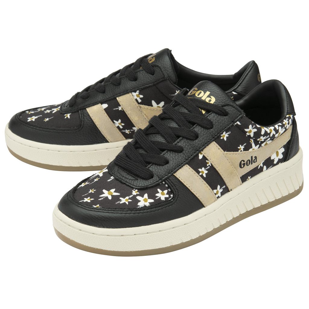 Gola Classics Grandslam LBTY SN Sneakers Černé Zlaté CZ | TXZU-13546