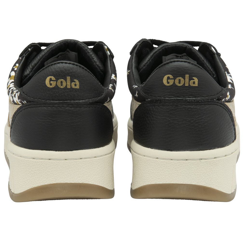 Gola Classics Grandslam LBTY SN Sneakers Černé Zlaté CZ | TXZU-13546