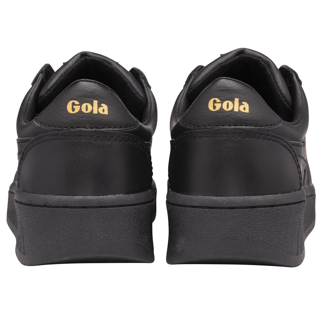 Gola Classics Grandslam Leather Sneakers Černé CZ | VNBD-14359