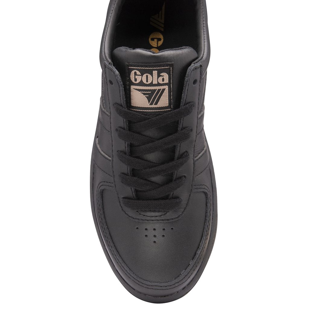 Gola Classics Grandslam Leather Sneakers Černé CZ | VNBD-14359