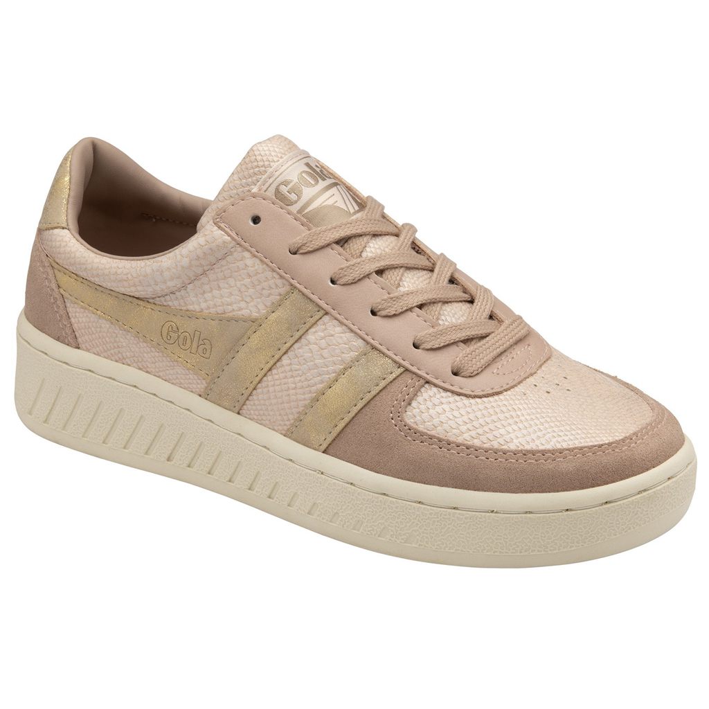 Gola Classics Grandslam Lizard Sneakers Růžové Zlaté CZ | NQVL-83521