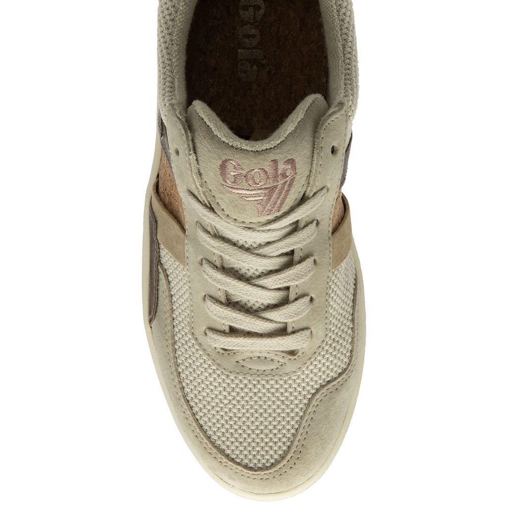 Gola Classics Grandslam Mode Sneakers Wheat Oat Bronze CZ | YZGU-73590