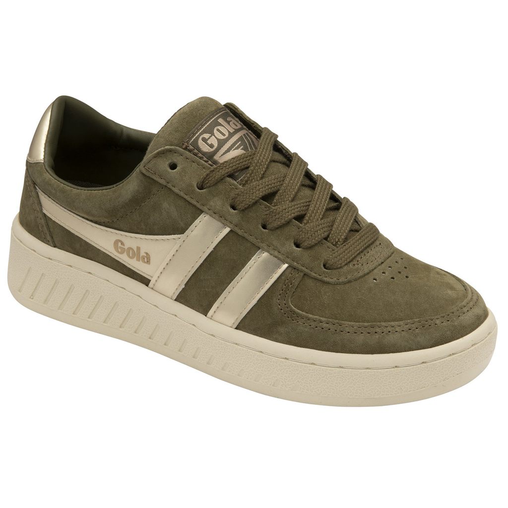 Gola Classics Grandslam Pearl Sneakers Hnědožlutý CZ | YOAD-93182