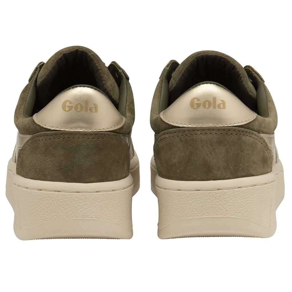 Gola Classics Grandslam Pearl Sneakers Hnědožlutý CZ | YOAD-93182