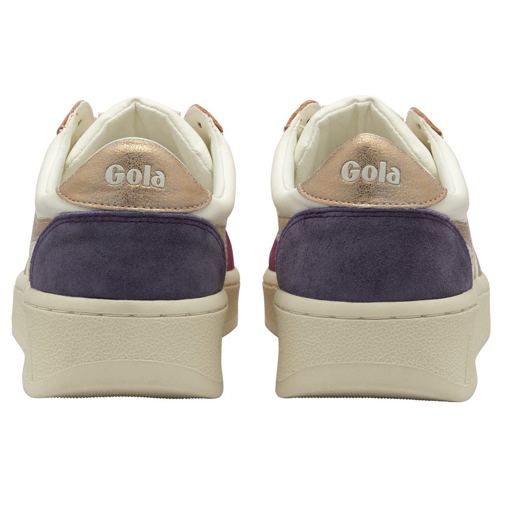 Gola Classics Grandslam Quadrant Sneakers Bílé Růžové Zlaté CZ | JDXH-43859