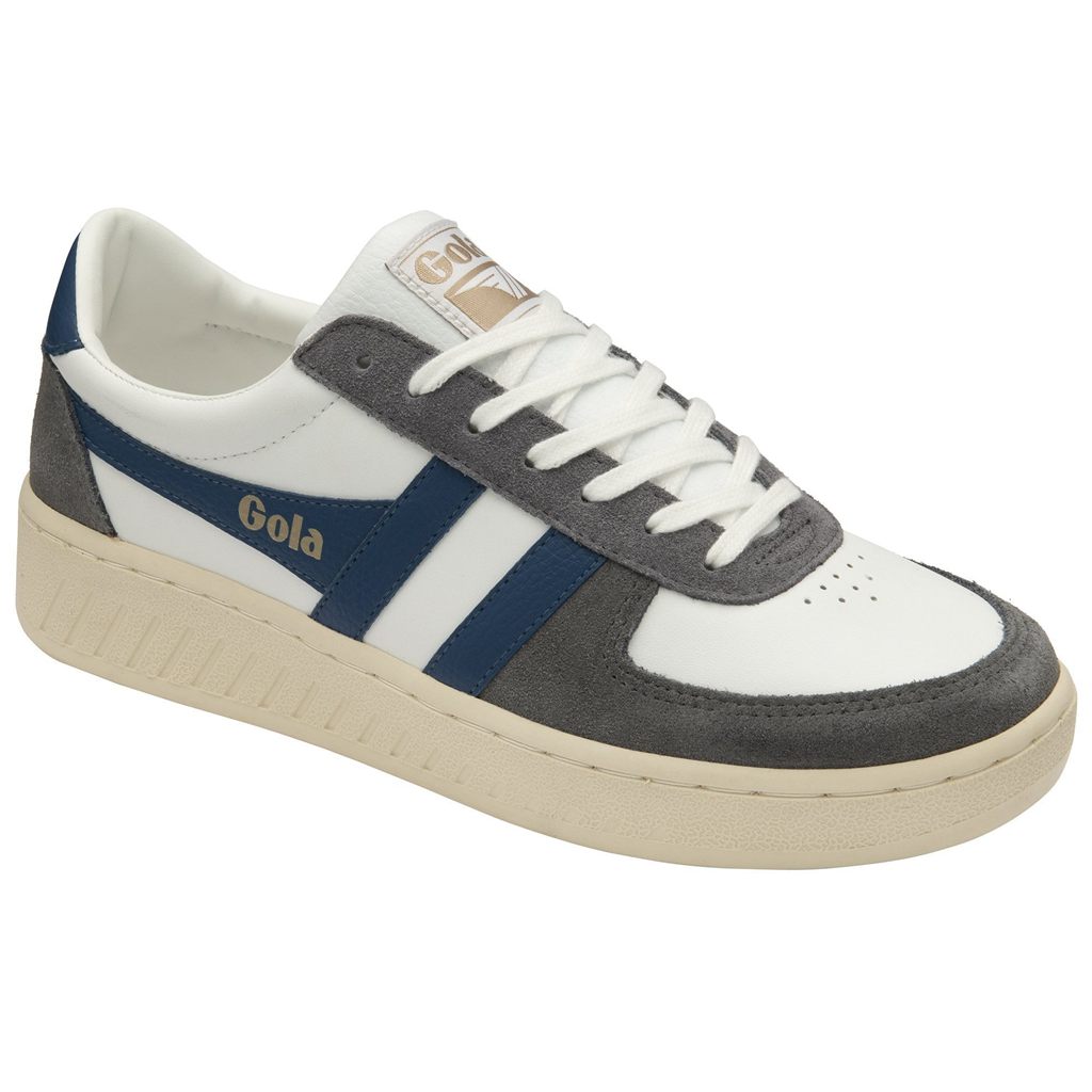 Gola Classics Grandslam Quadrant Sneakers Bílé Blankyt CZ | CQHZ-50473