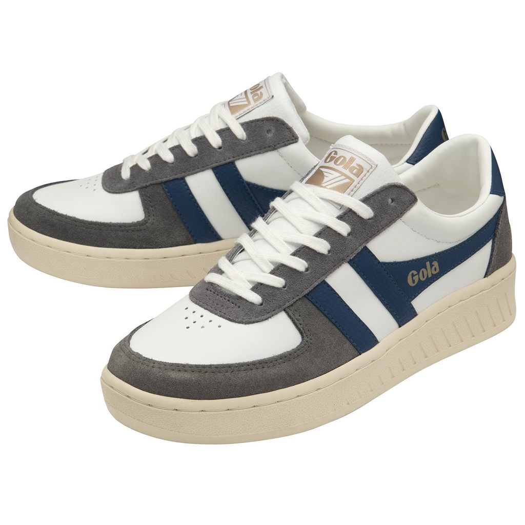 Gola Classics Grandslam Quadrant Sneakers Bílé Blankyt CZ | CQHZ-50473