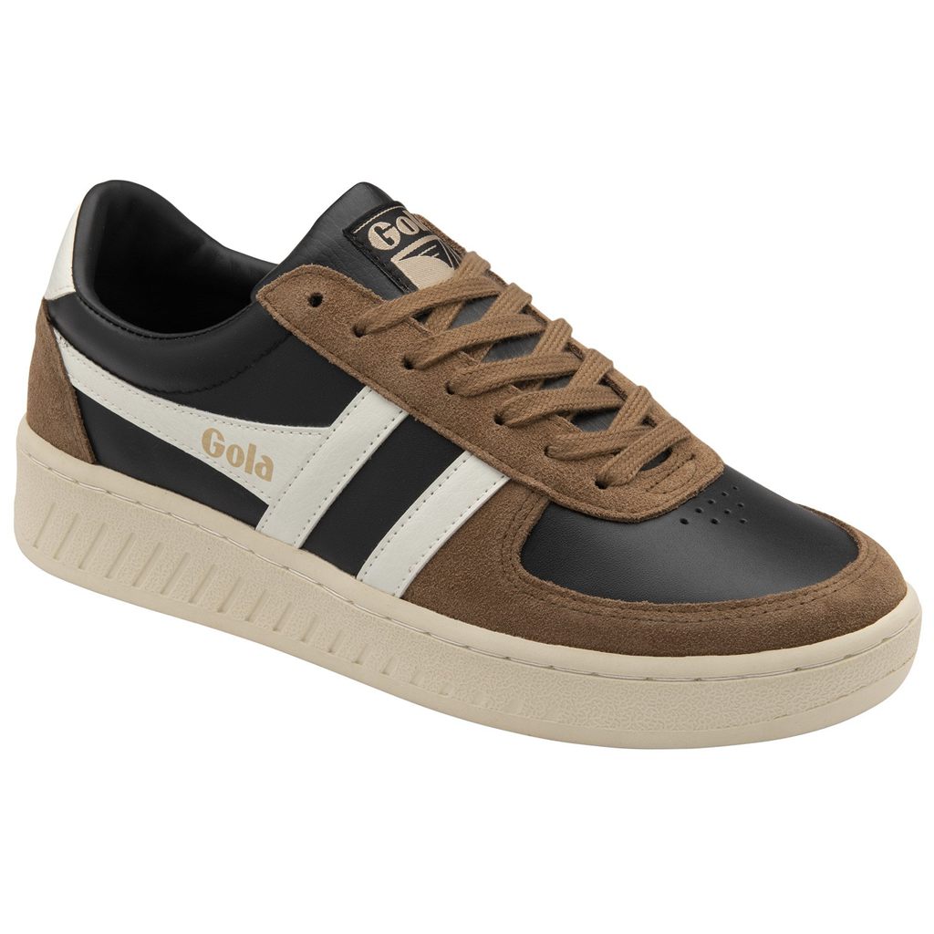 Gola Classics Grandslam Quadrant Sneakers Černé Bílé CZ | POQZ-95062