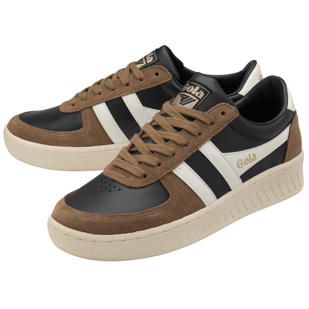 Gola Classics Grandslam Quadrant Sneakers Černé Bílé CZ | POQZ-95062