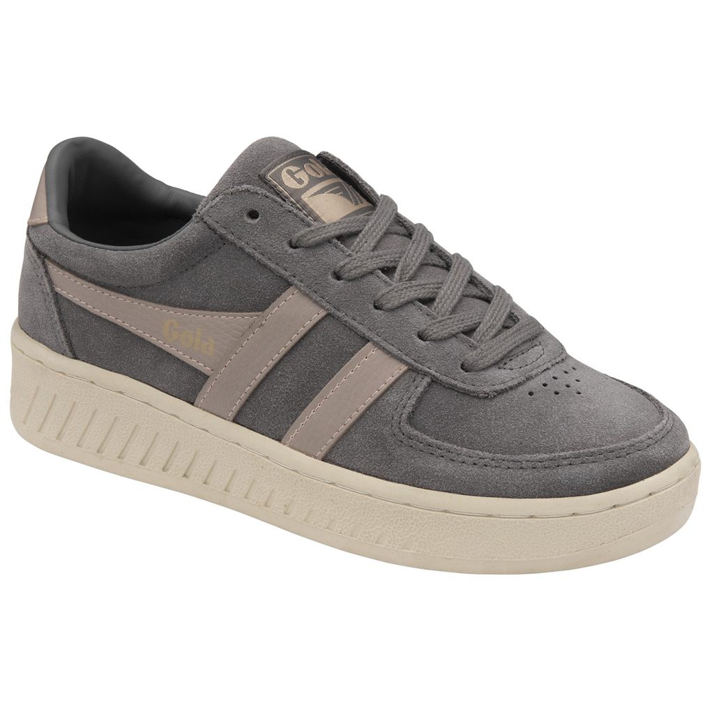 Gola Classics Grandslam Suede Sneakers Ash Blossom CZ | BDMP-93607
