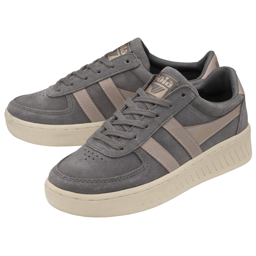 Gola Classics Grandslam Suede Sneakers Ash Blossom CZ | BDMP-93607