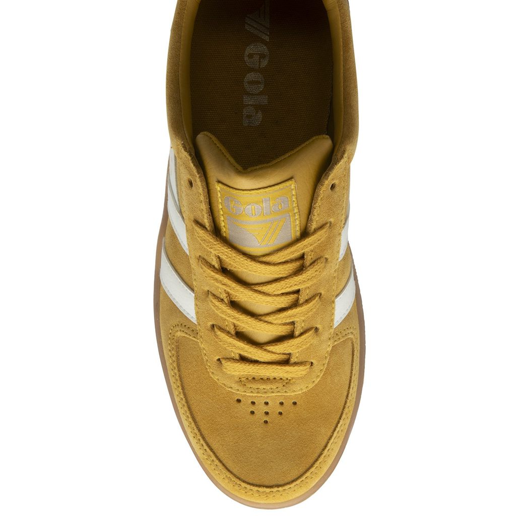 Gola Classics Grandslam Suede Sneakers Bílé CZ | SITZ-14726