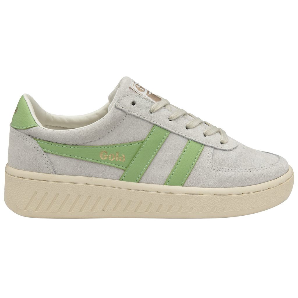 Gola Classics Grandslam Suede Sneakers Bílé Zelene CZ | NIYJ-60437