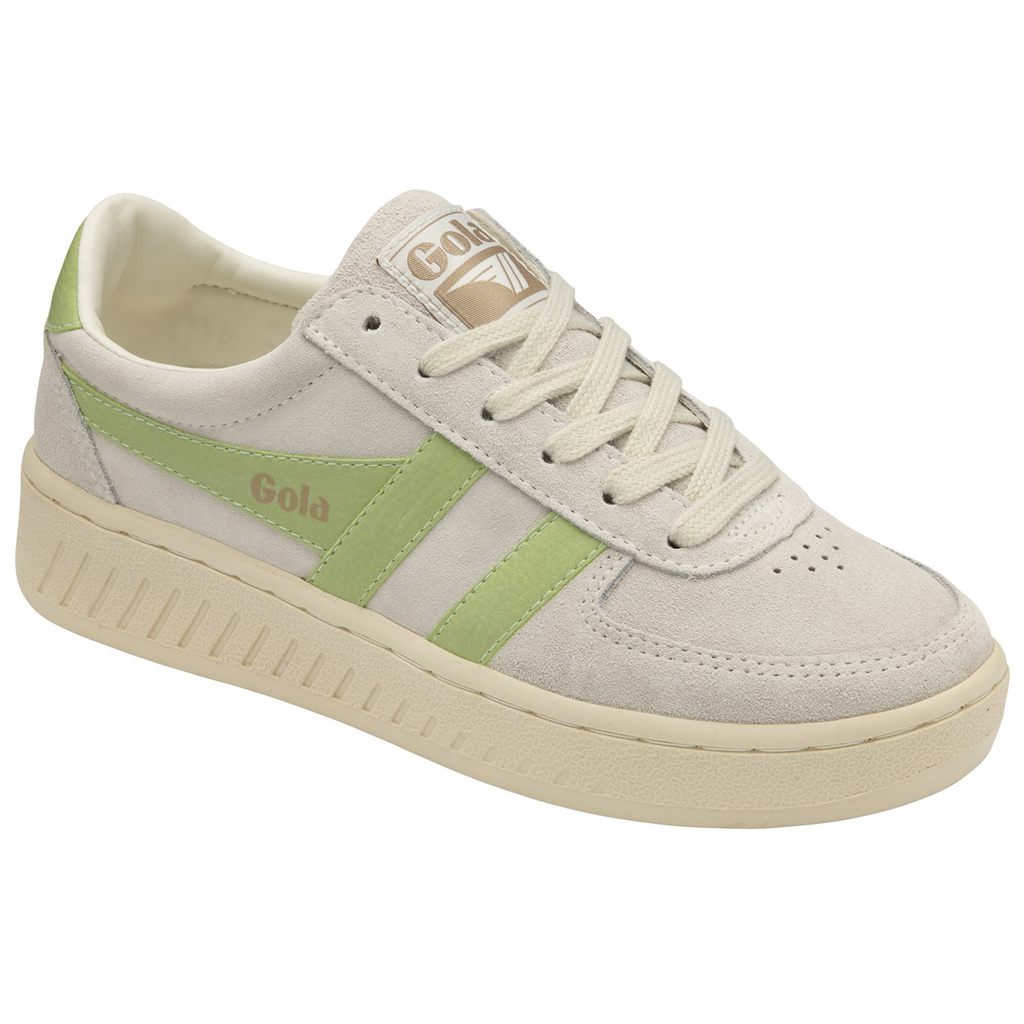 Gola Classics Grandslam Suede Sneakers Bílé Zelene CZ | NIYJ-60437