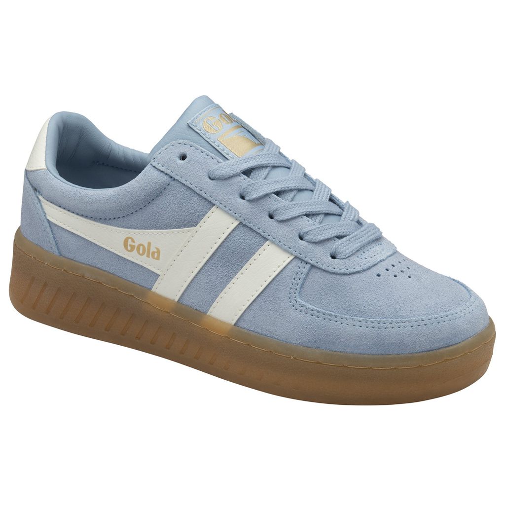 Gola Classics Grandslam Suede Sneakers Bílé CZ | KAHR-34258