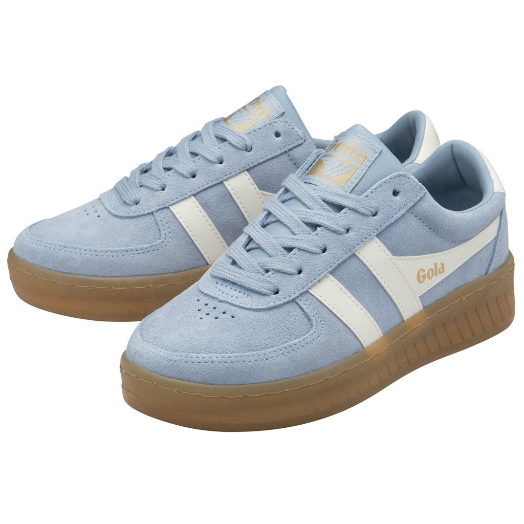 Gola Classics Grandslam Suede Sneakers Bílé CZ | KAHR-34258