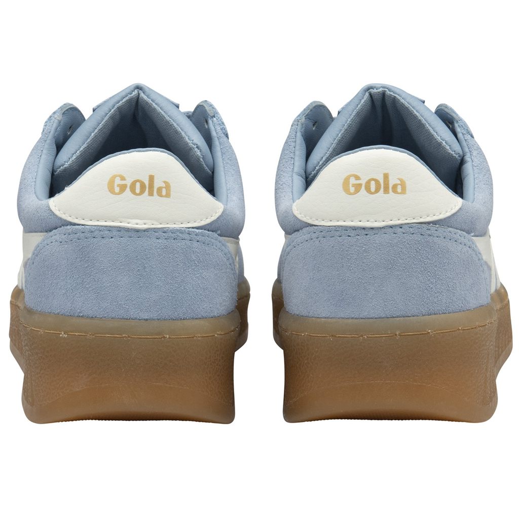 Gola Classics Grandslam Suede Sneakers Bílé CZ | KAHR-34258