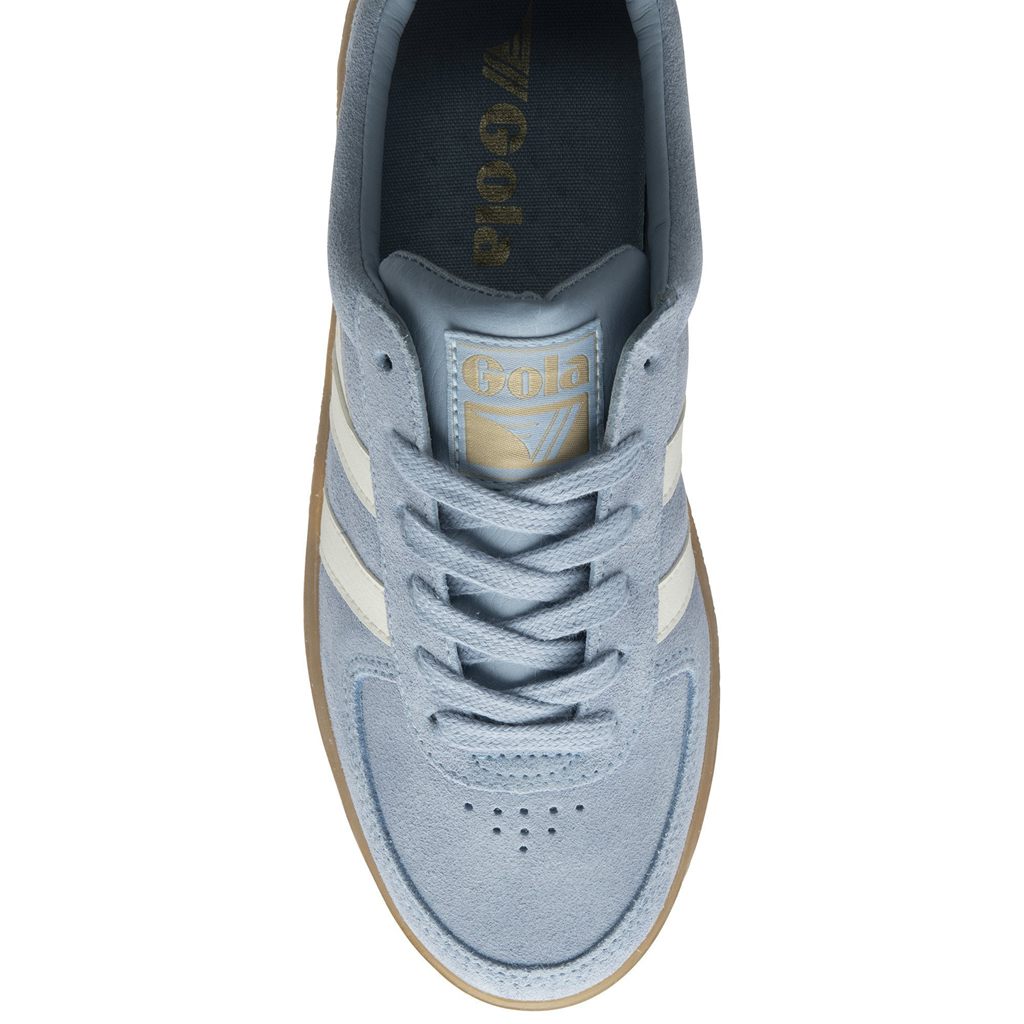 Gola Classics Grandslam Suede Sneakers Bílé CZ | KAHR-34258
