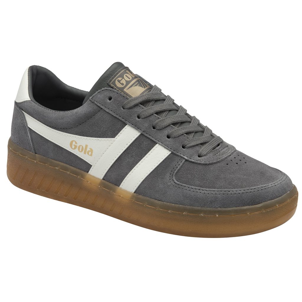 Gola Classics Grandslam Suede Sneakers Bílé CZ | OVFH-53689