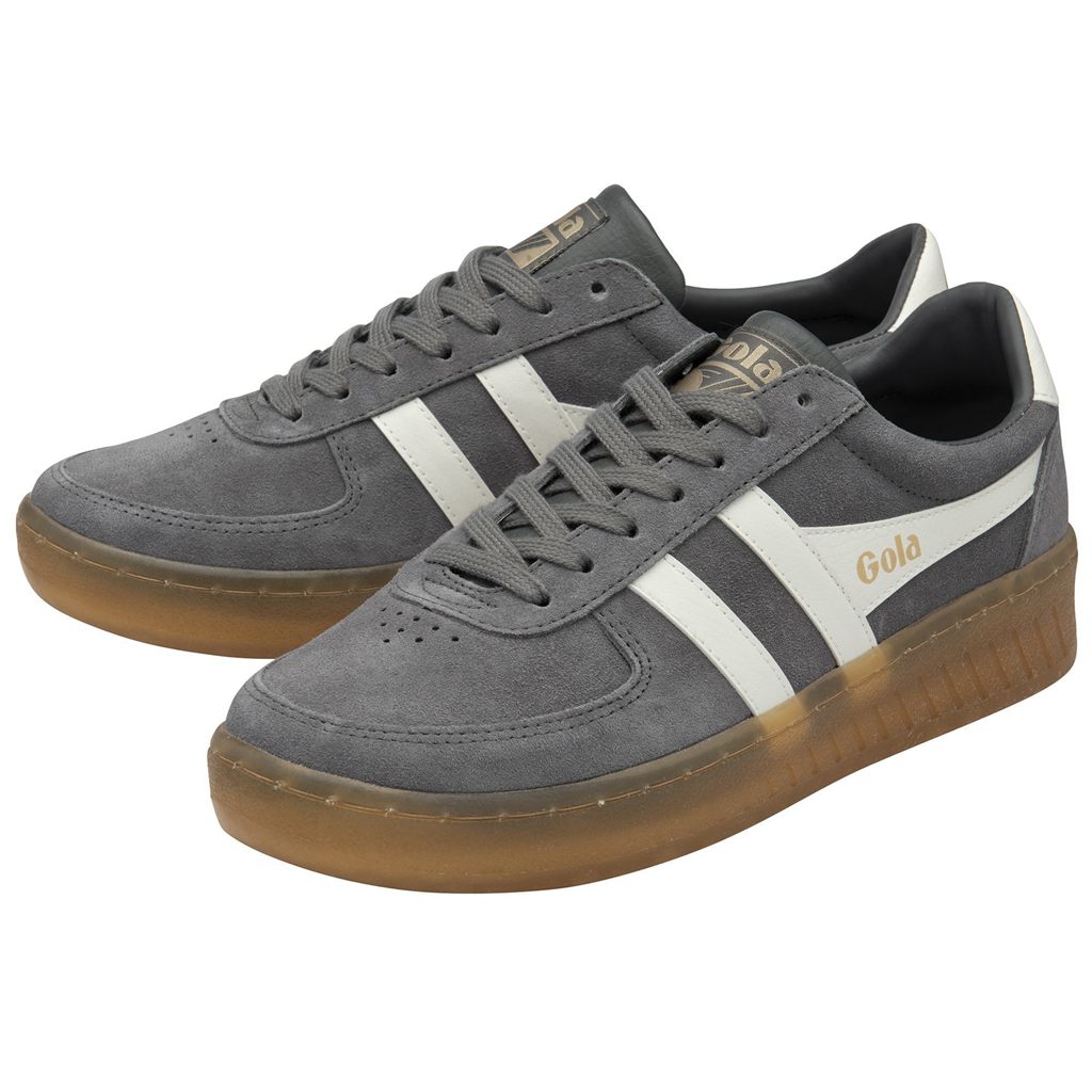 Gola Classics Grandslam Suede Sneakers Bílé CZ | OVFH-53689