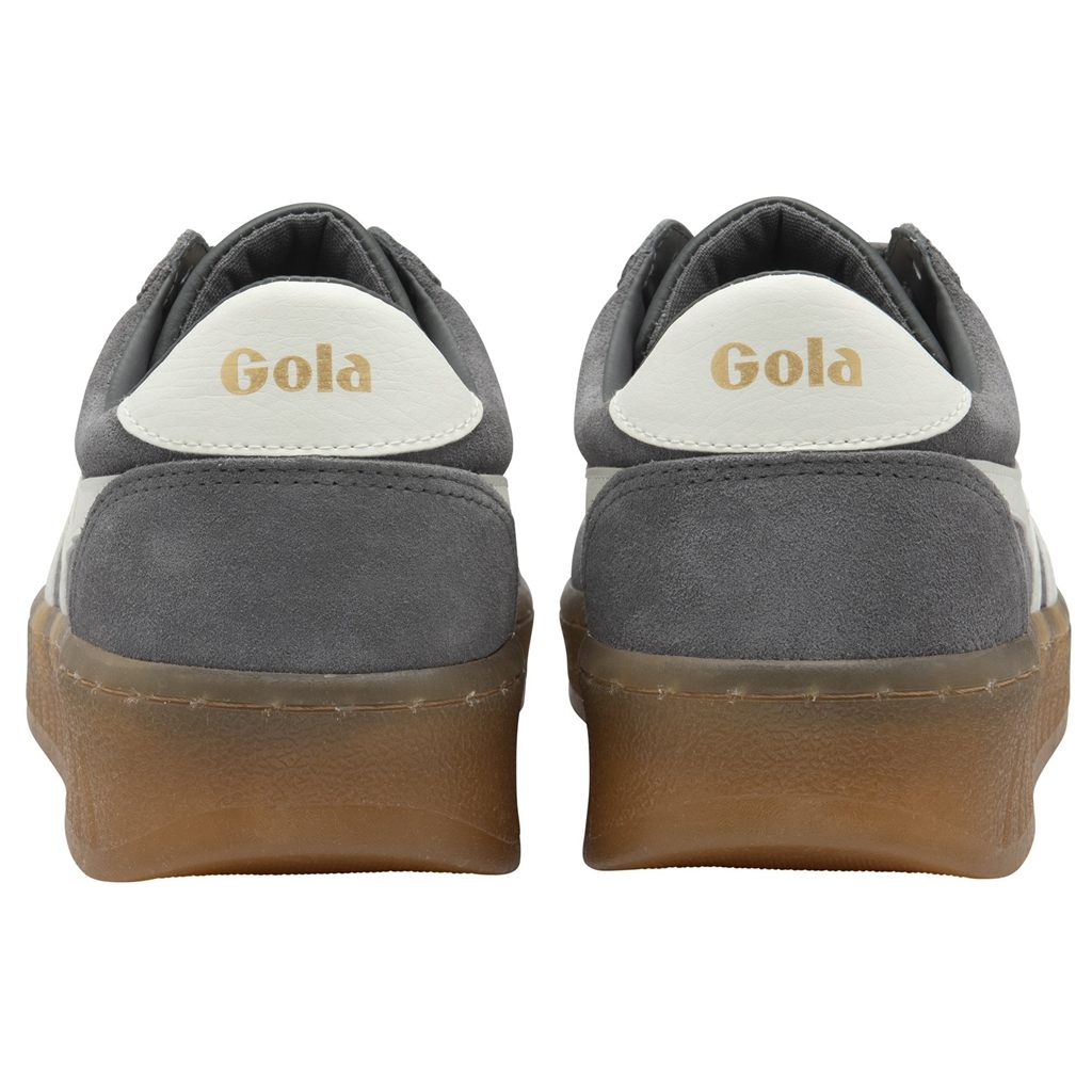 Gola Classics Grandslam Suede Sneakers Bílé CZ | OVFH-53689