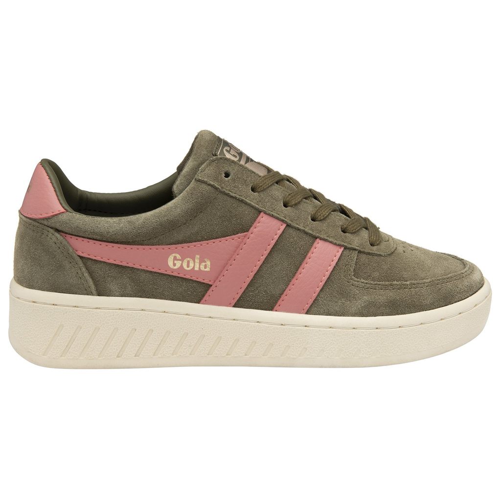 Gola Classics Grandslam Suede Sneakers Hnědožlutý Koralove Růžové CZ | KSNP-81639