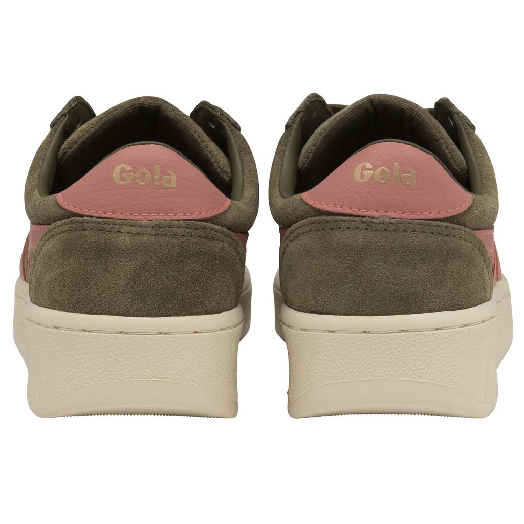 Gola Classics Grandslam Suede Sneakers Hnědožlutý Koralove Růžové CZ | KSNP-81639