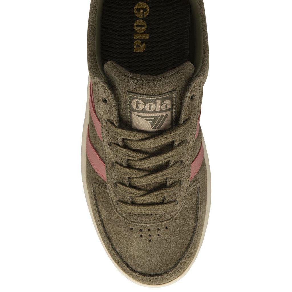 Gola Classics Grandslam Suede Sneakers Hnědožlutý Koralove Růžové CZ | KSNP-81639