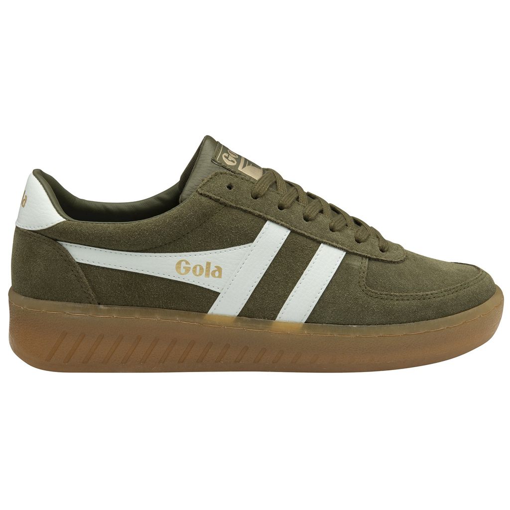 Gola Classics Grandslam Suede Sneakers Hnědožlutý Bílé CZ | BIZX-94173