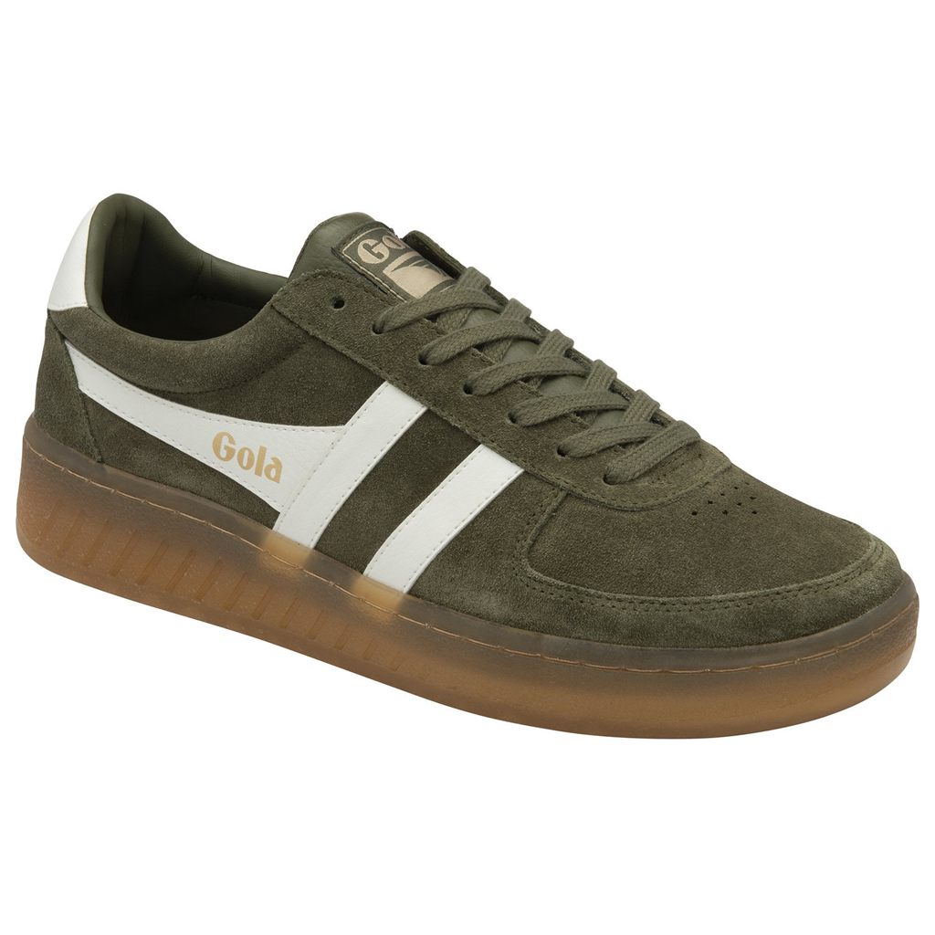 Gola Classics Grandslam Suede Sneakers Hnědožlutý Bílé CZ | BIZX-94173
