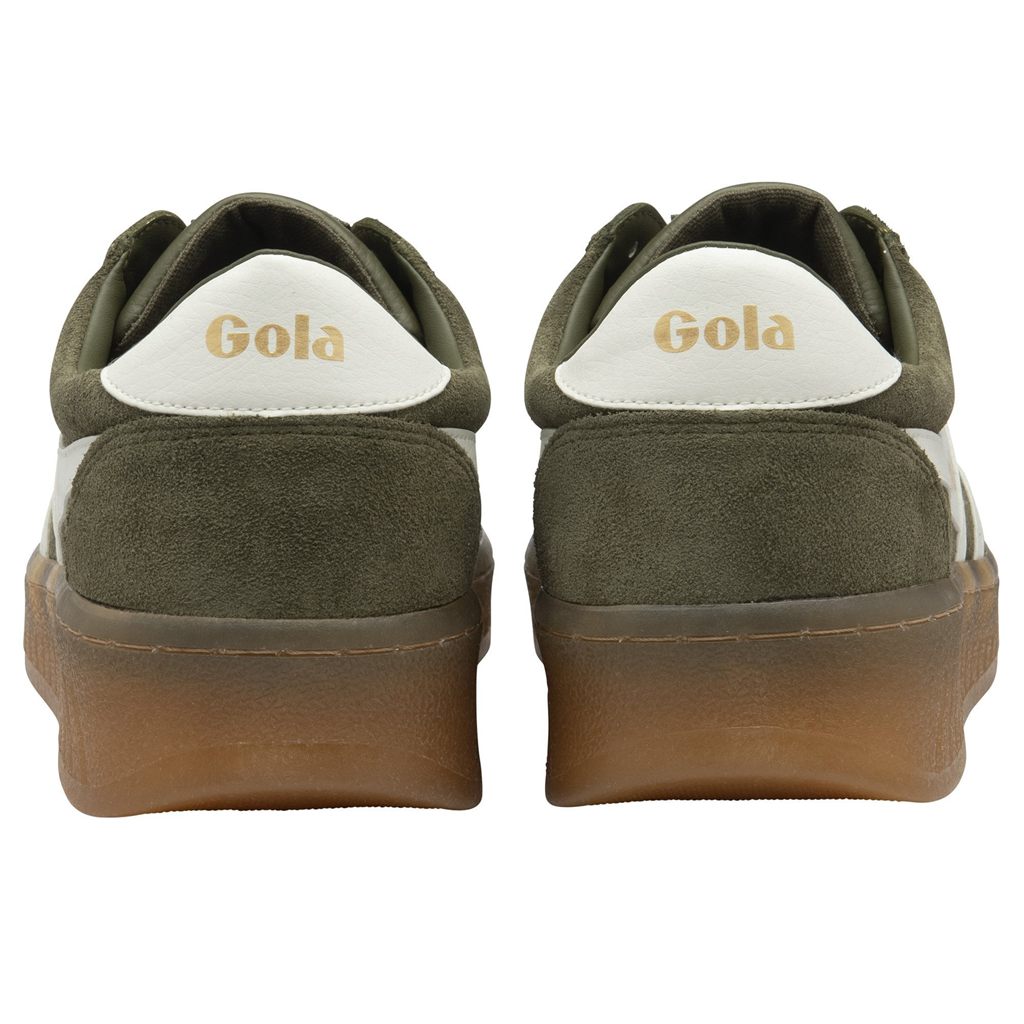 Gola Classics Grandslam Suede Sneakers Hnědožlutý Bílé CZ | BIZX-94173