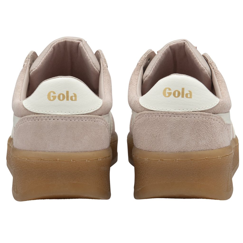 Gola Classics Grandslam Suede Sneakers Růžové Bílé CZ | FRWA-58261