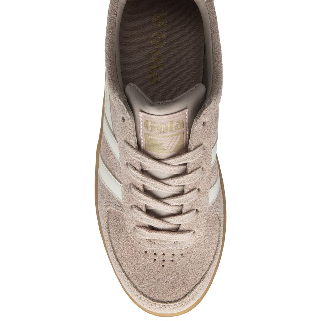 Gola Classics Grandslam Suede Sneakers Růžové Bílé CZ | FRWA-58261