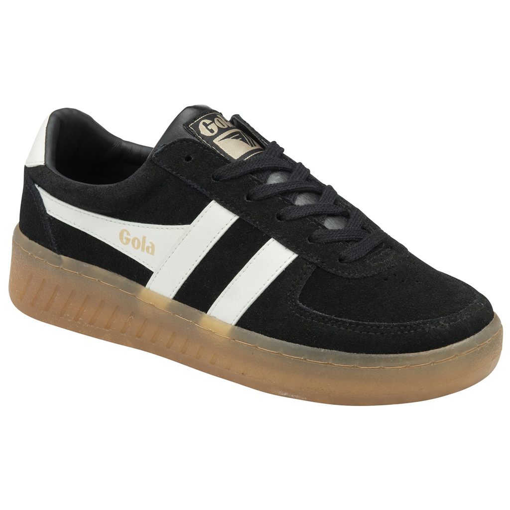 Gola Classics Grandslam Suede Sneakers Černé Bílé CZ | UBOI-52046