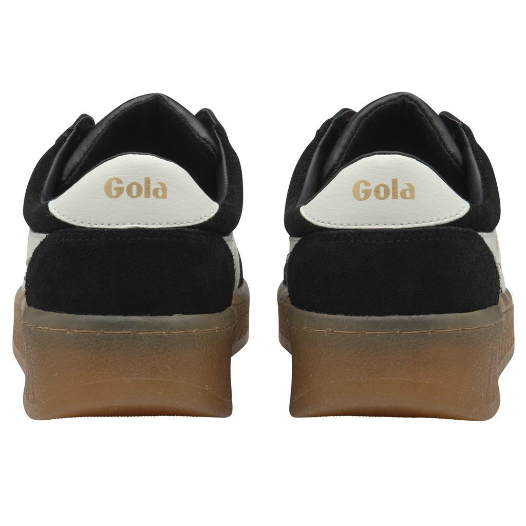 Gola Classics Grandslam Suede Sneakers Černé Bílé CZ | UBOI-52046