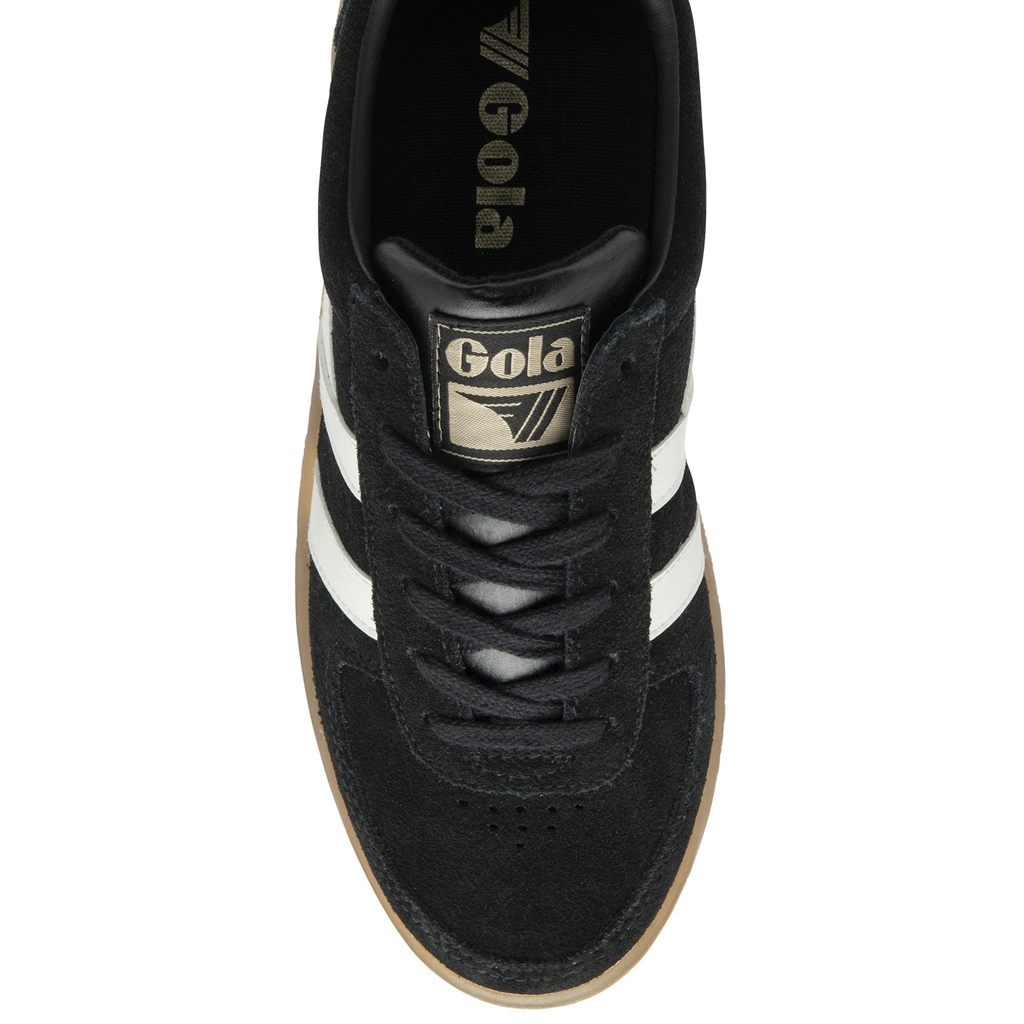 Gola Classics Grandslam Suede Sneakers Černé Bílé CZ | UBOI-52046