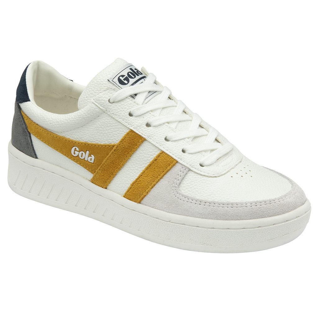 Gola Classics Grandslam Trident Sneakers Bílé Tmavě Blankyt CZ | SHYP-72618